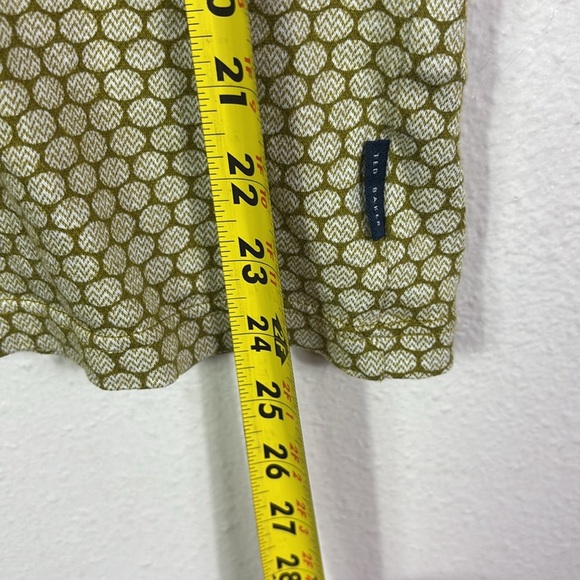 Ted Baker London Honeycomb Collared Short Sleeve Polo Shirt size 5 - Picture 4 of 8